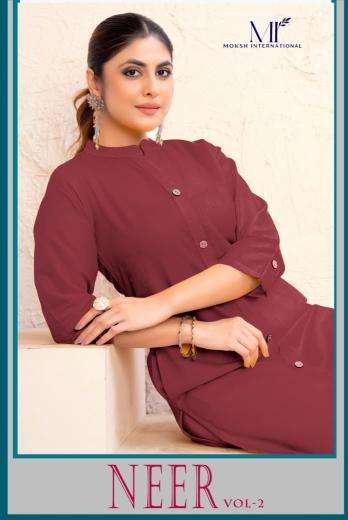 Moksh international neer Vol 2 wholesale Kurti in kolkata