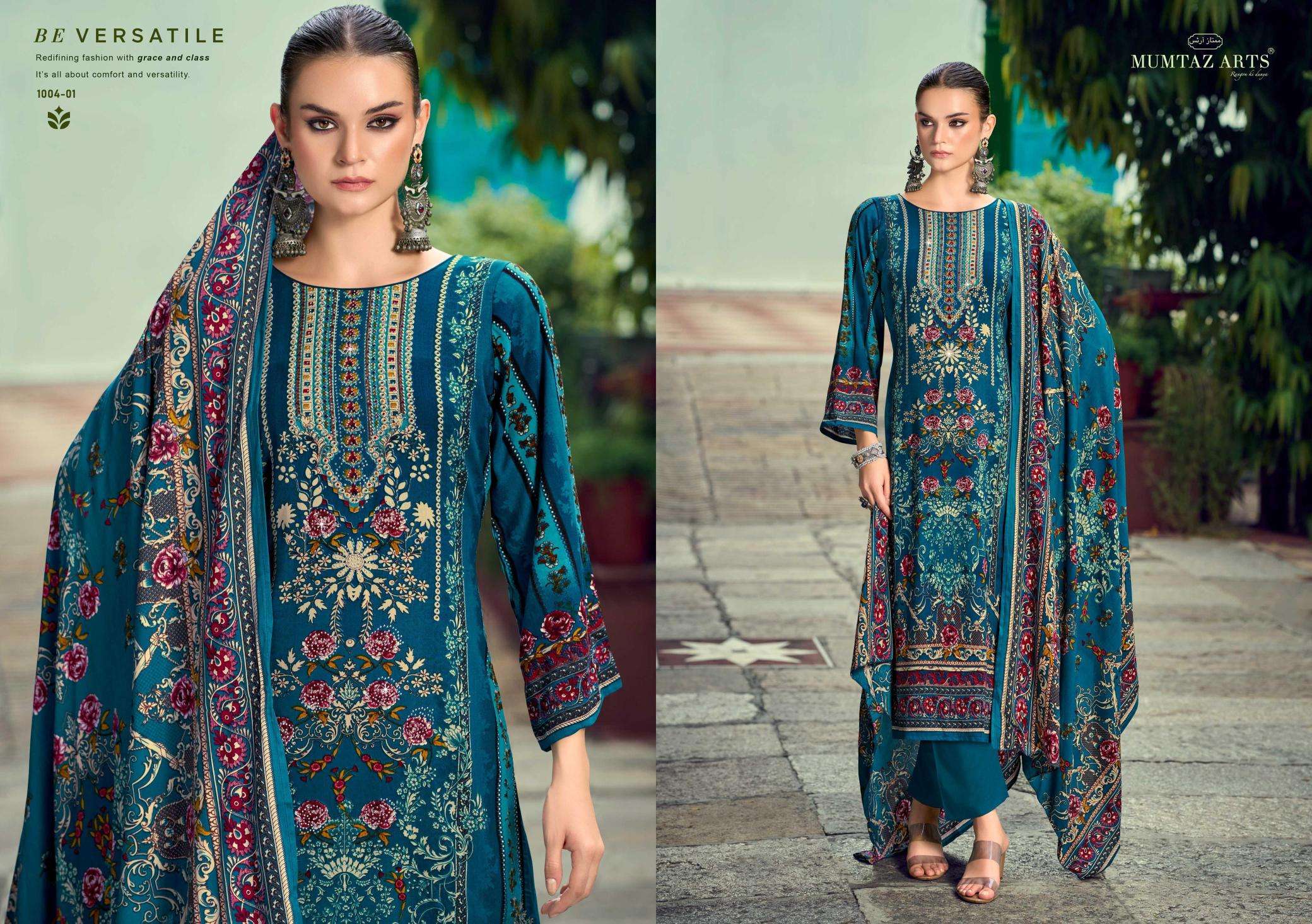 Mumtaz arts aashvika Designer dress material wholesale