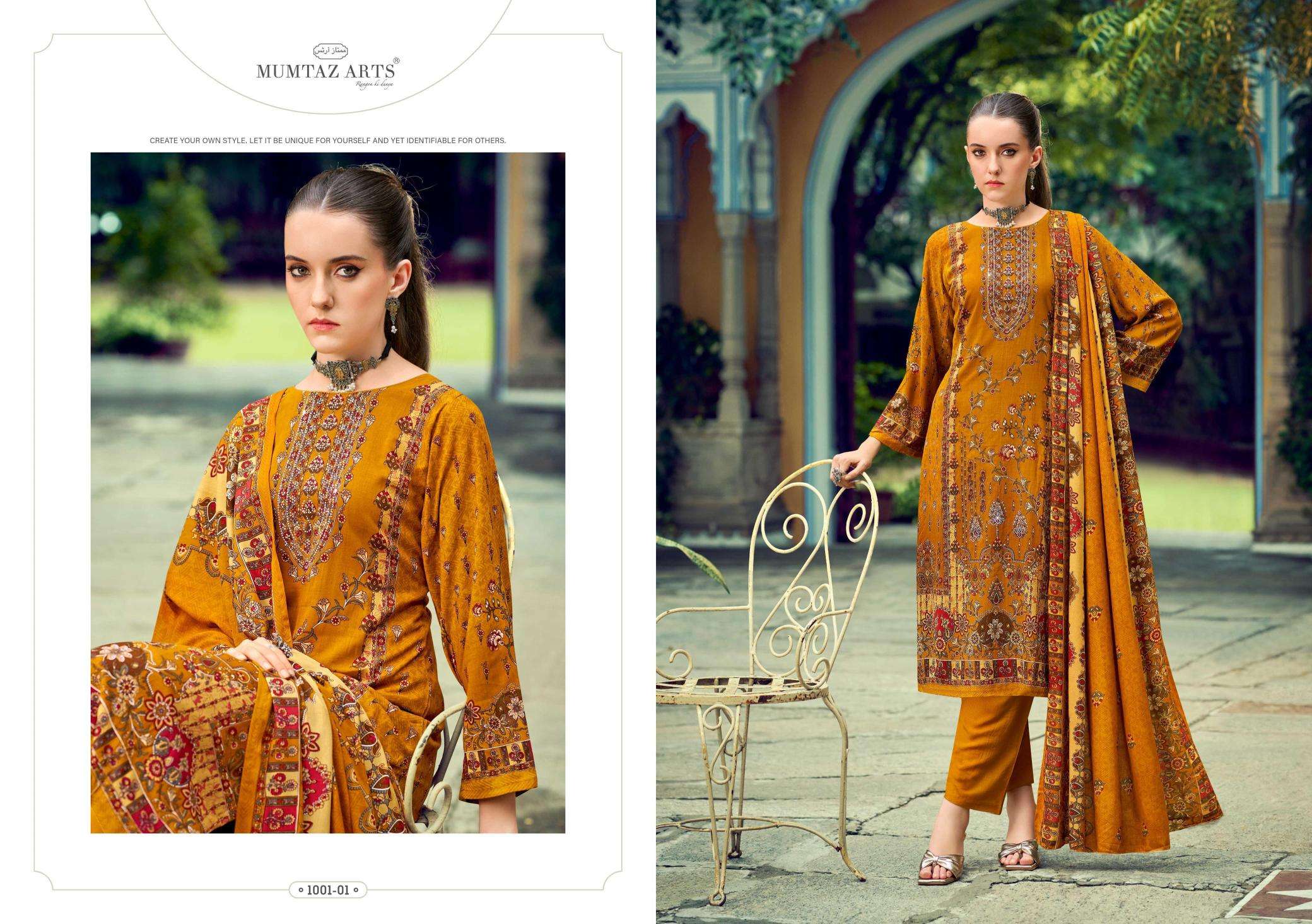 Mumtaz arts aashvika Designer dress material wholesale