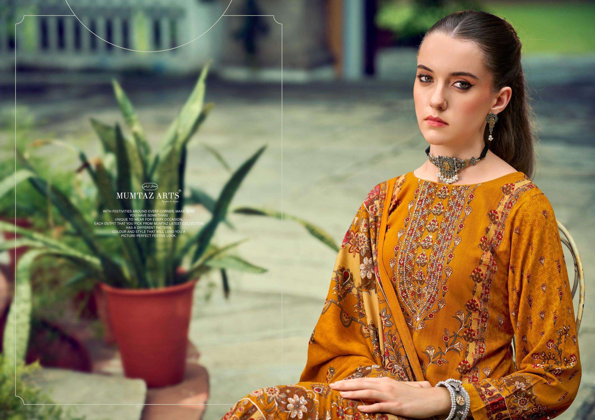 Mumtaz arts aashvika Designer dress material wholesale