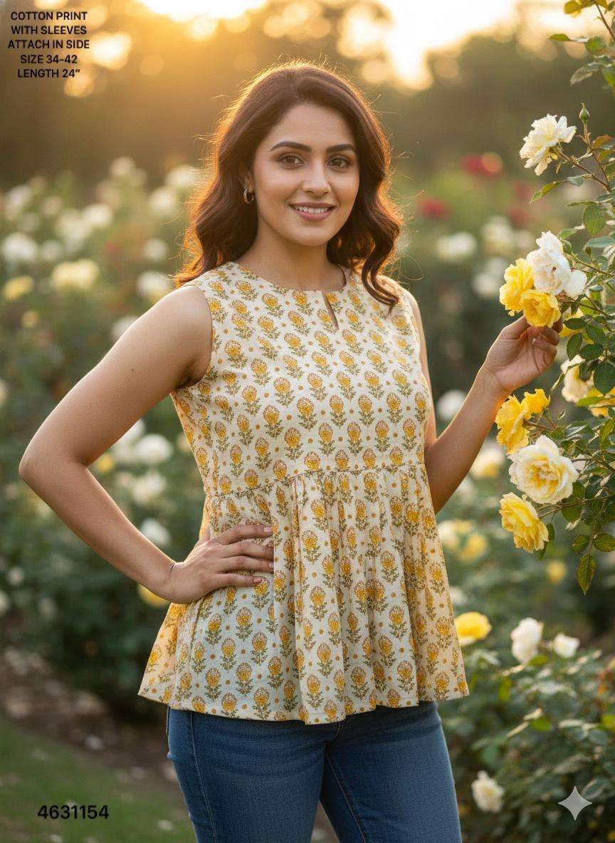 Naisha K 368 Cotton cheapest wholesale kurti market in india