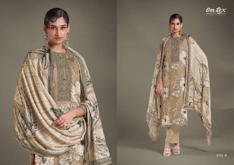 Omtex aisha wholesale dress material surat gujarat