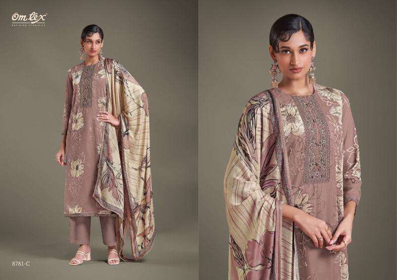 Omtex aisha wholesale dress material surat gujarat
