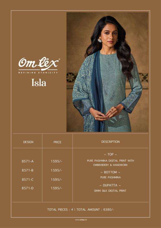Omtex isla indian wholesale dress surat gujarat