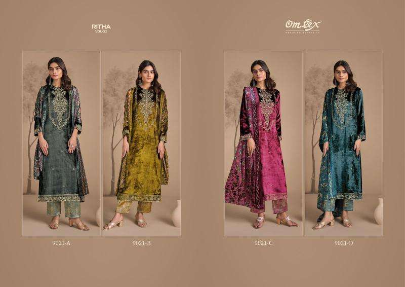 Omtex ritha vol 33 Wholesale dress material shops in Surat