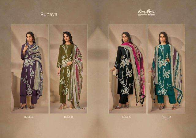 Omtex ruhaya Surat dress material wholesale rate