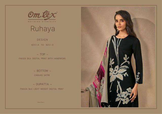 Omtex ruhaya Surat dress material wholesale rate