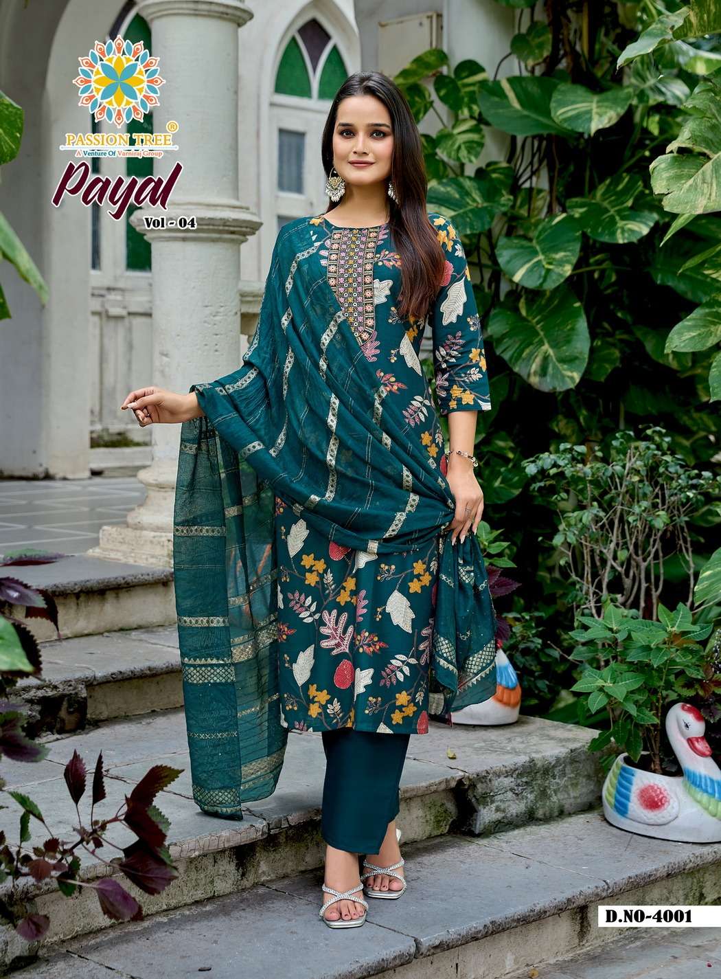 Passion Tree Payal Vol 4 wholesale kurti market in burrabazar kolkata