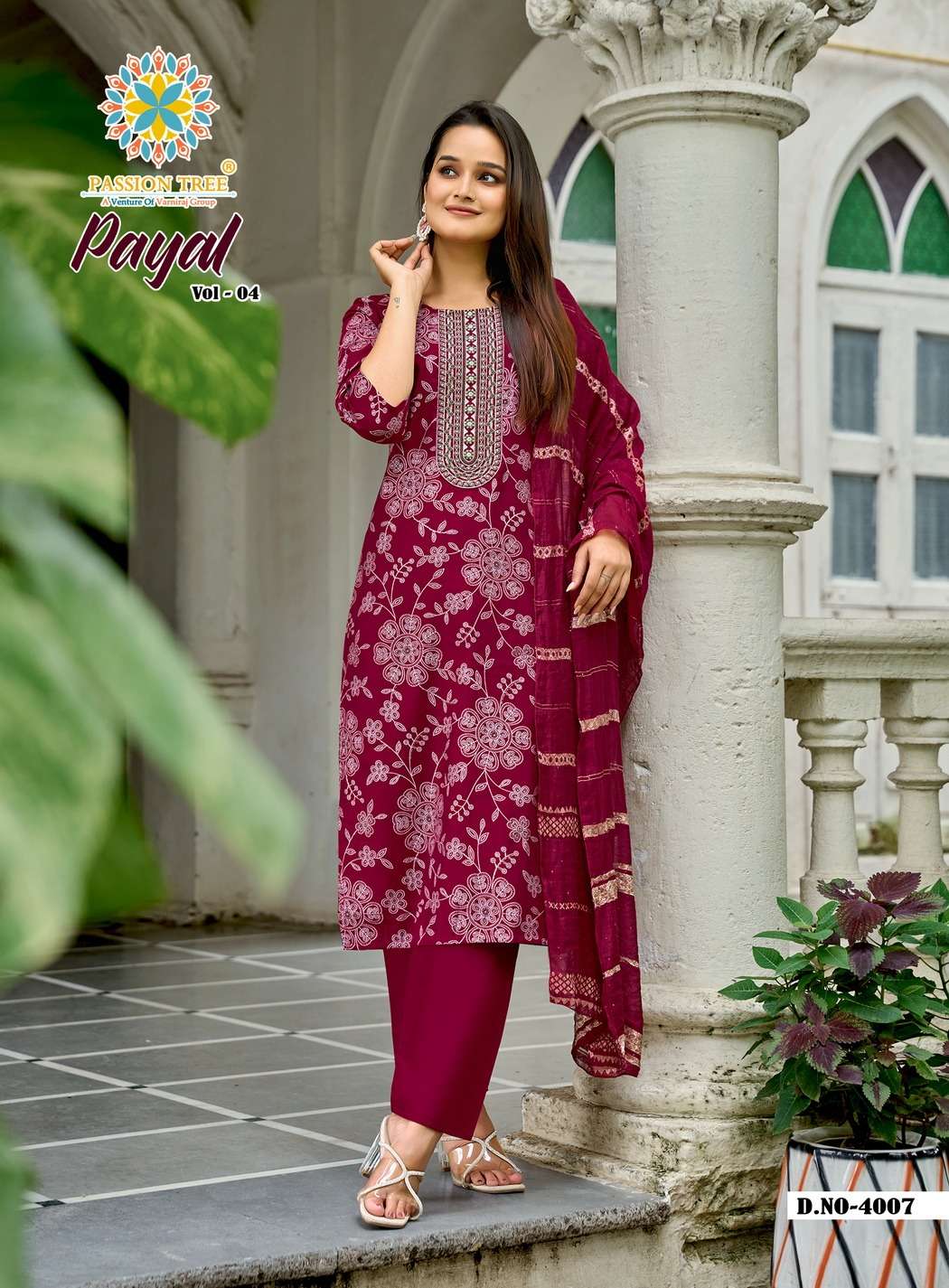 Passion Tree Payal Vol 4 wholesale kurti market in burrabazar kolkata