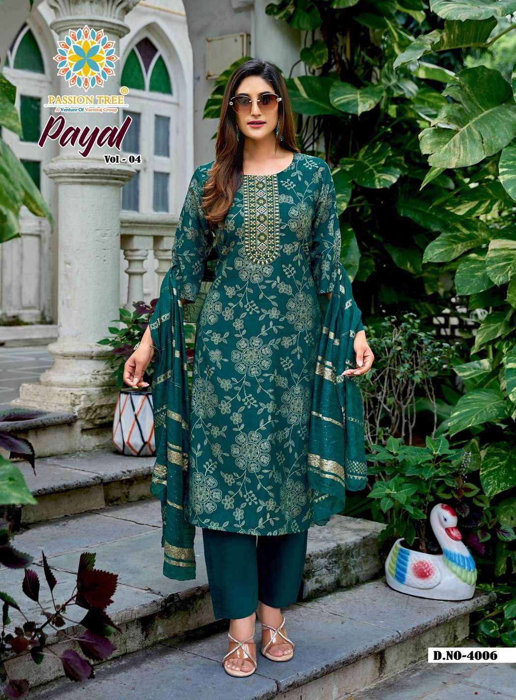 Passion Tree Payal Vol 4 wholesale kurti market in burrabazar kolkata