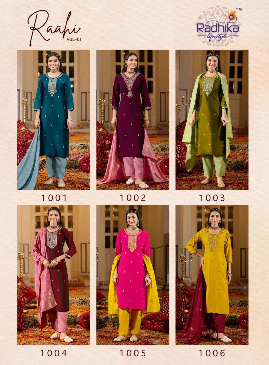 Radhika lifestyle rahii vol 1 Wholesale Kurti market in Kolkata