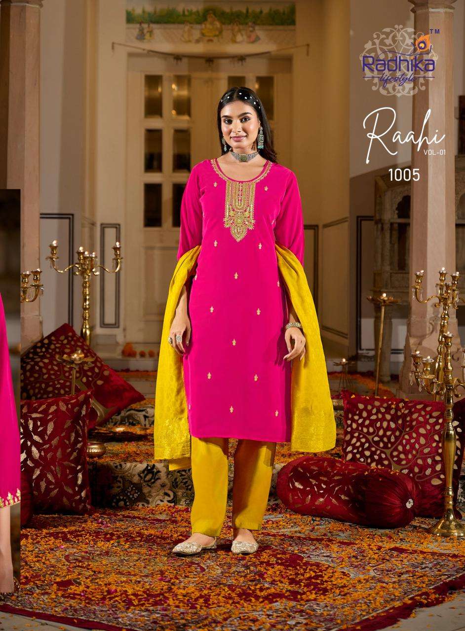 Radhika lifestyle rahii vol 1 Wholesale Kurti market in Kolkata