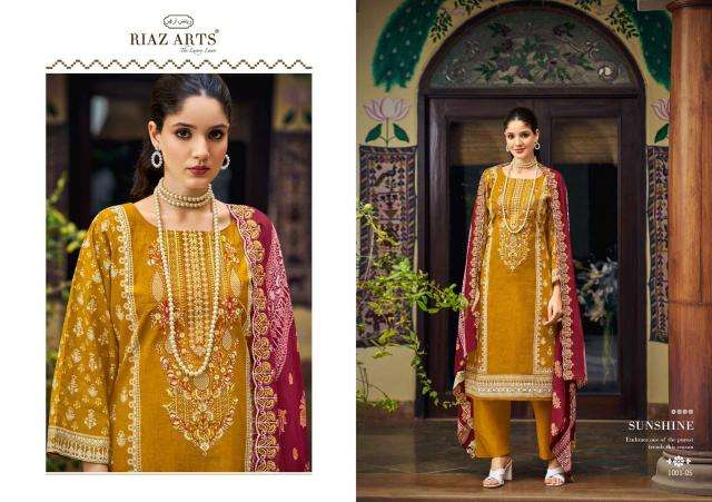 Riaz arts bin saeed vol 11 Gujrat dress material wholesale