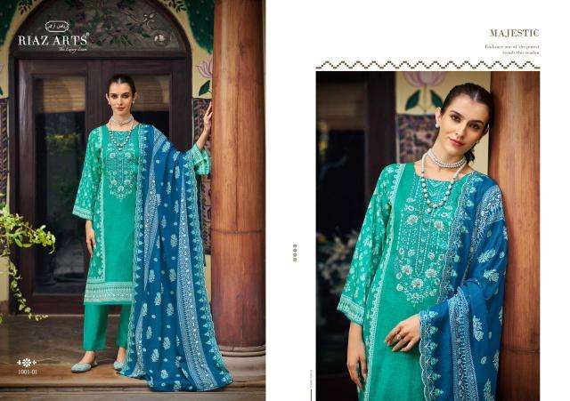Riaz arts bin saeed vol 11 Gujrat dress material wholesale