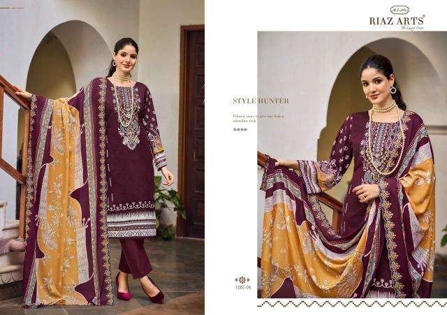 Riaz arts bin saeed vol 11 Gujrat dress material wholesale