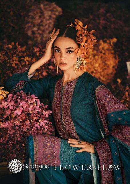 Sadhana flower&flow surat ladies dress wholesale market
