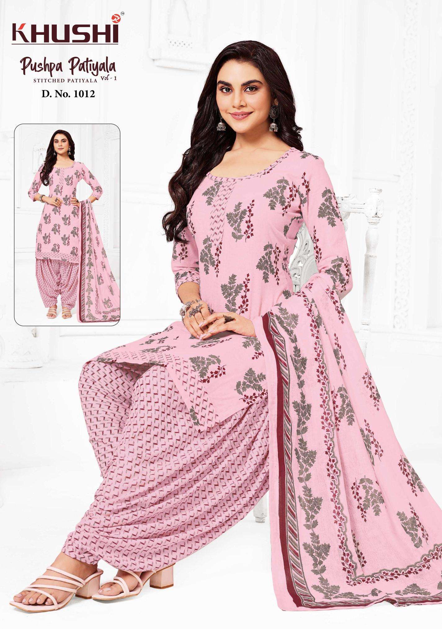 Shorya khushi stitched pushpa patiyala vol-1 Long kurtis in bangalore