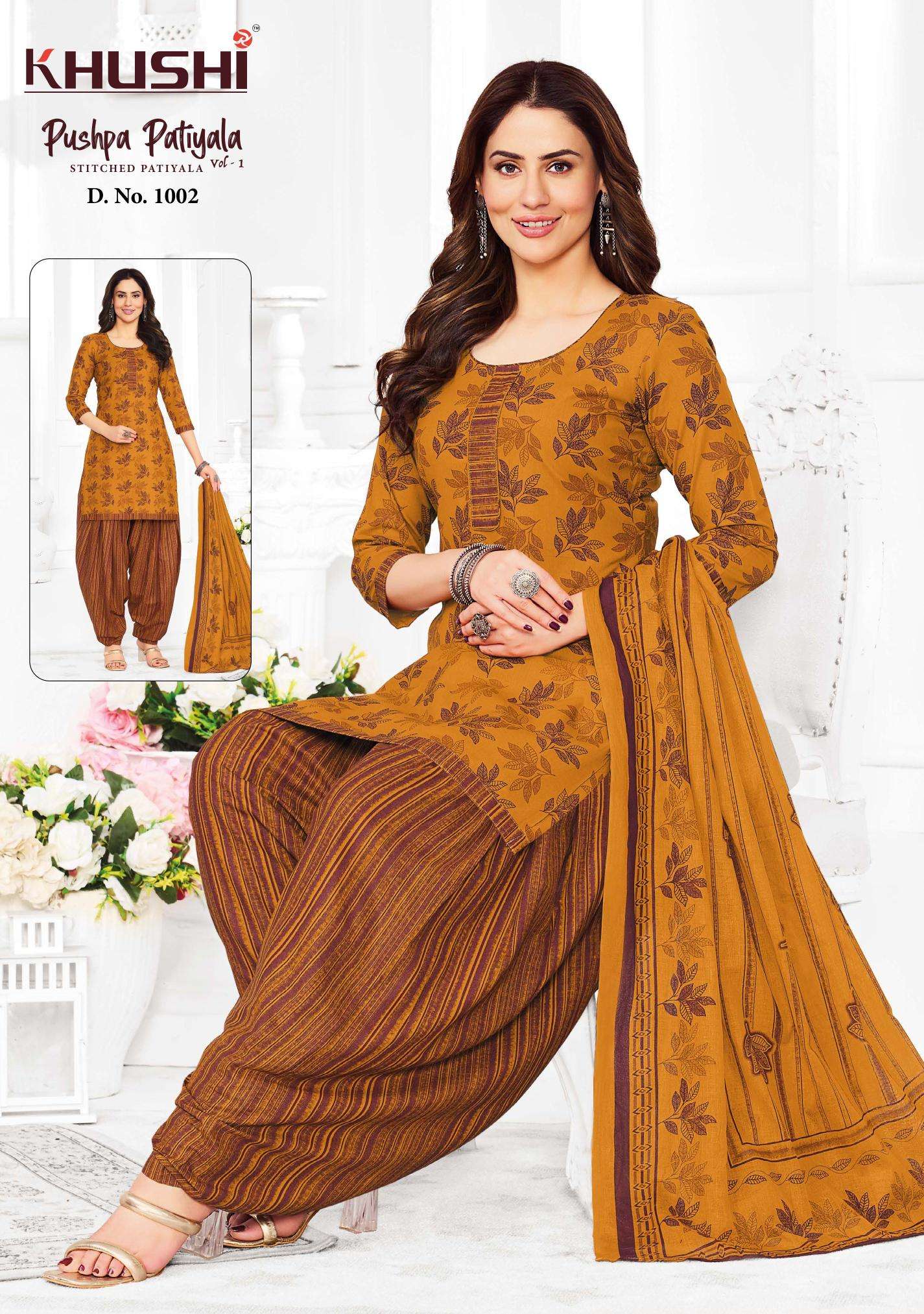 Shorya khushi stitched pushpa patiyala vol-1 Long kurtis in bangalore