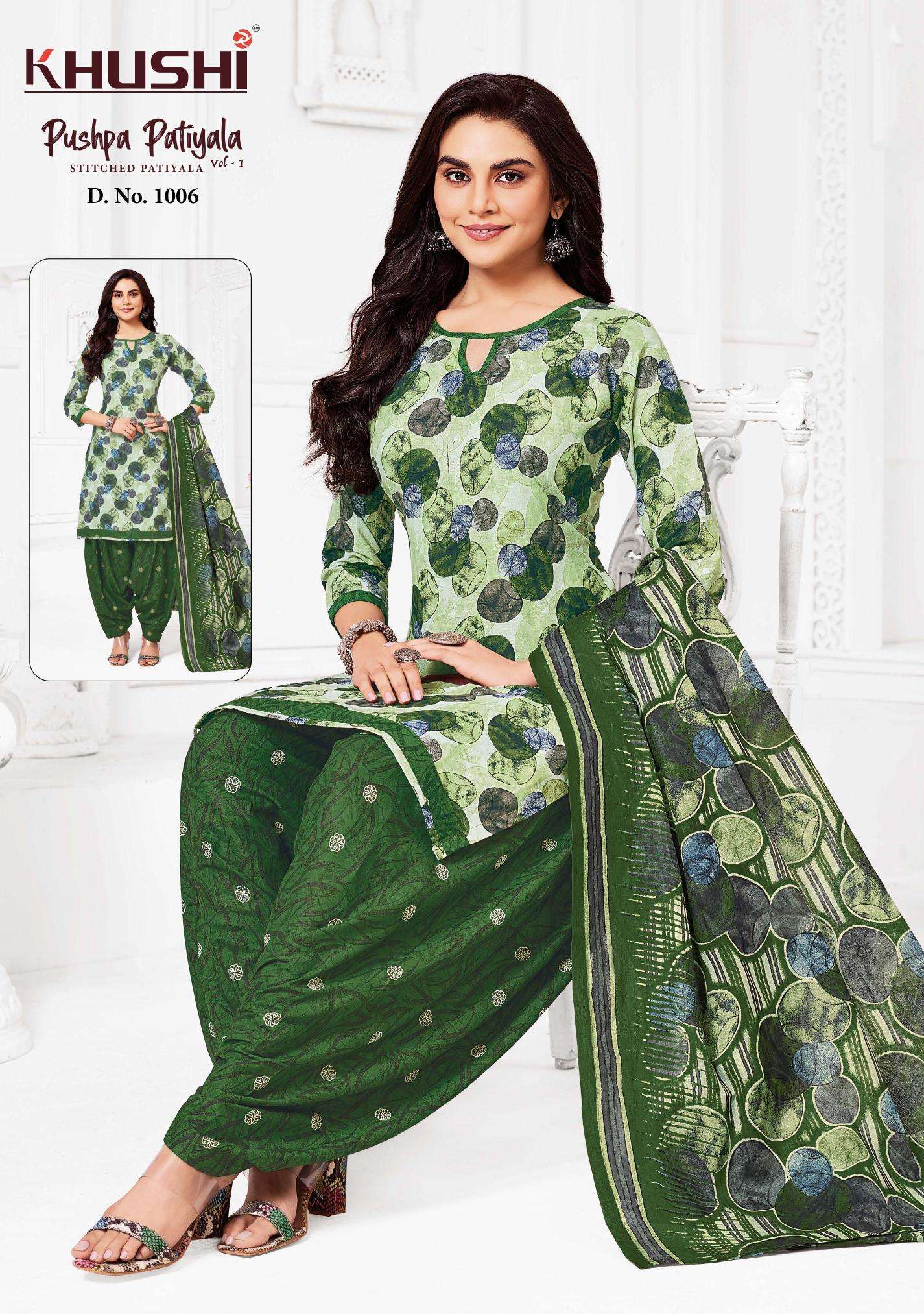 Shorya khushi stitched pushpa patiyala vol-1 Long kurtis in bangalore