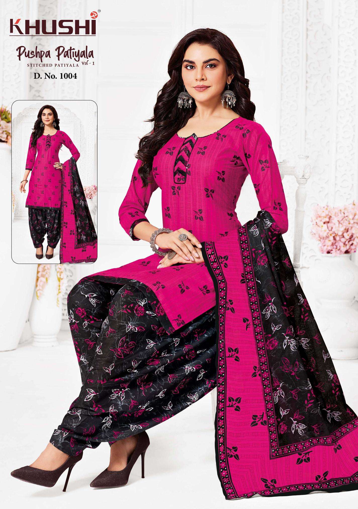 Shorya khushi stitched pushpa patiyala vol-1 Long kurtis in bangalore