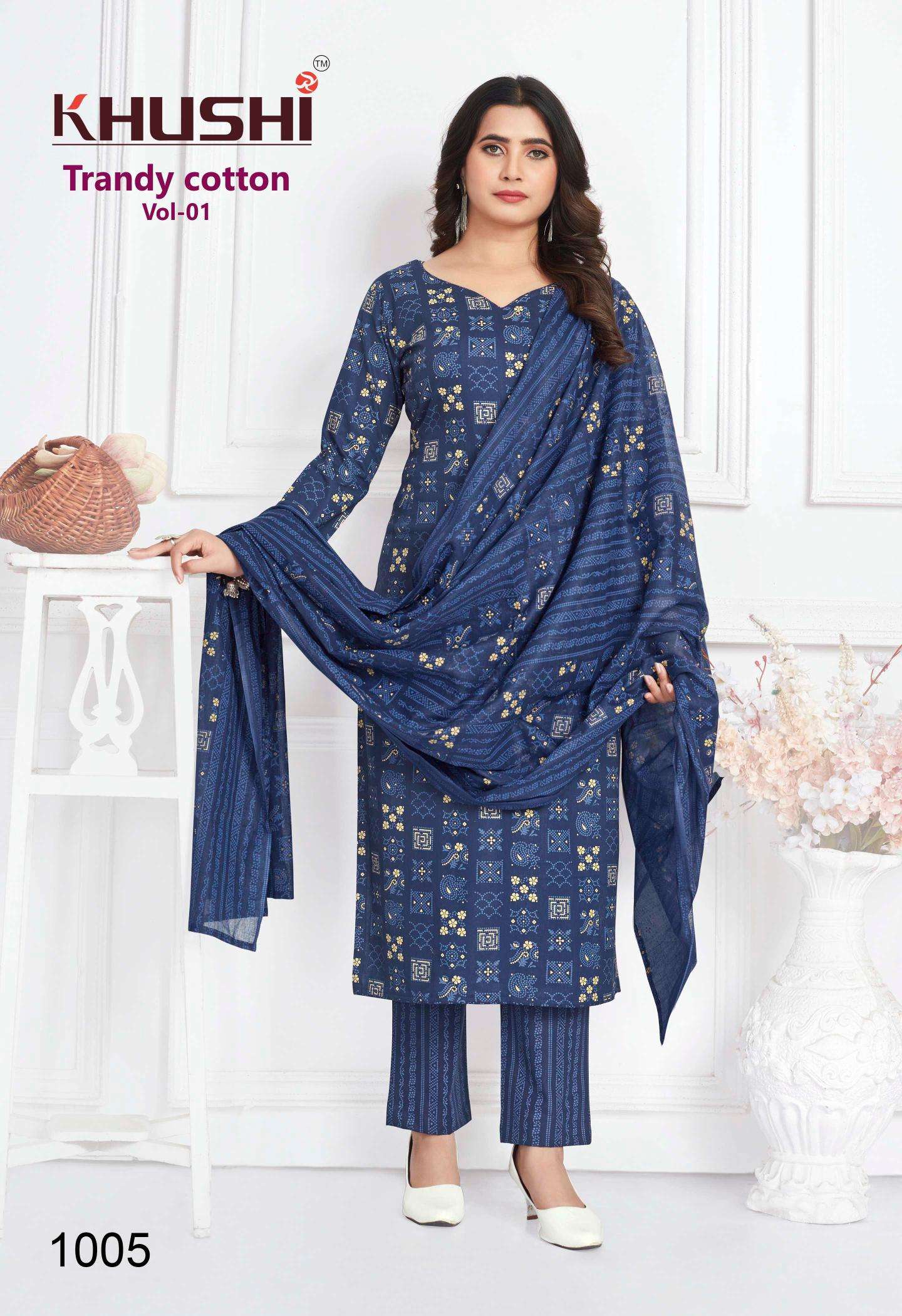 Shorya trandy cotton vol-1 Kurti catalog in bangalore