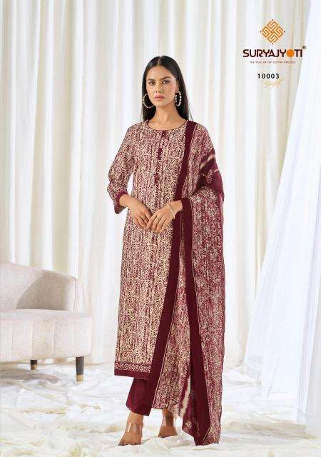Suryajyoti pehnava vol-10  Designer Kurtis manufacturers in Gujarat