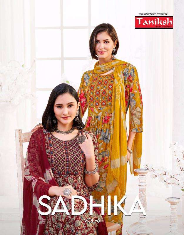 Taniksh sadhika vol 6 Printed Kurti manufacturers in Gujarat