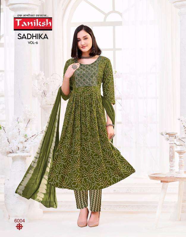 Taniksh sadhika vol 6 Printed Kurti manufacturers in Gujarat