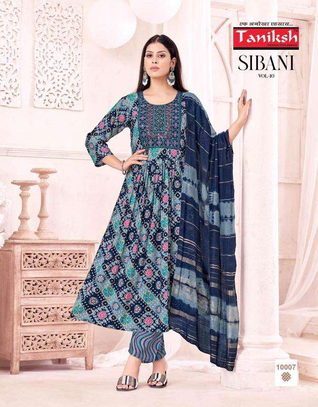 Taniksh sibani vol 10 Kolkata kurti exporters