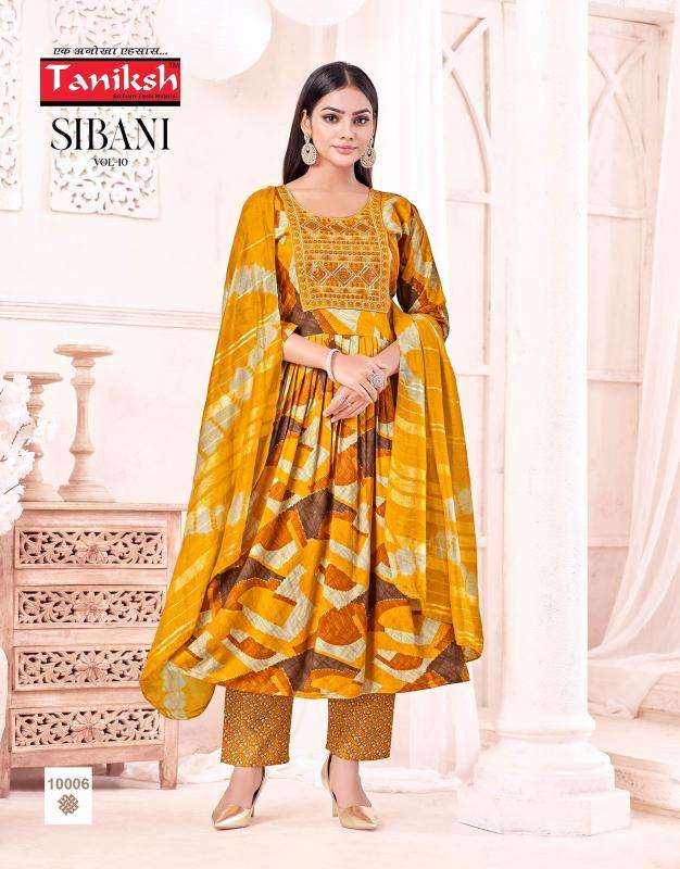 Taniksh sibani vol 10 Kolkata kurti exporters