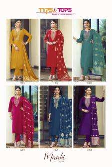 Tips & tops maahi vol 2 Kurti dealers in Surat wholesale market