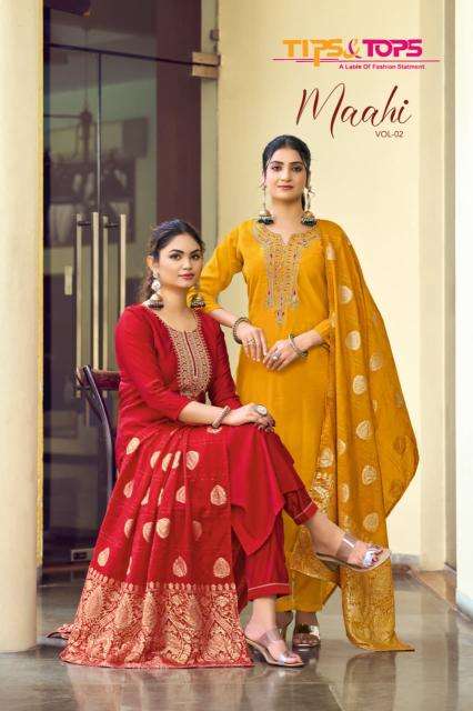 Tips & tops maahi vol 2 Kurti dealers in Surat wholesale market