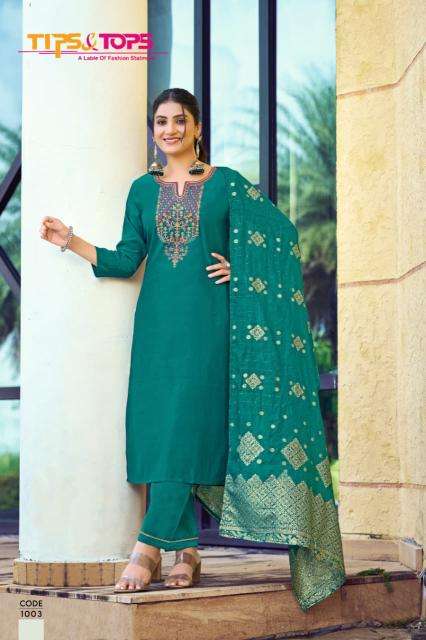 Tips & tops maahi vol 2 Kurti dealers in Surat wholesale market
