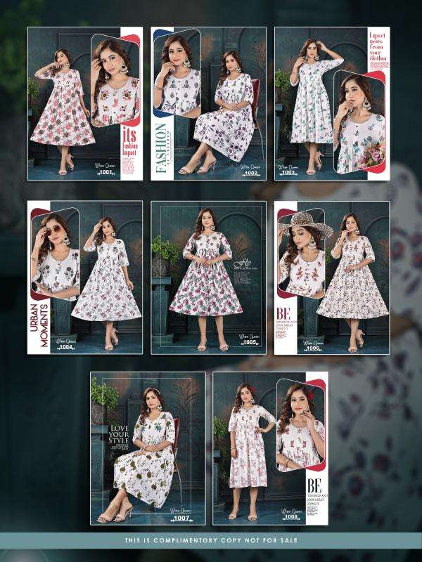 Trendy white queen vol 7 Wholesale Kurti suppliers in India