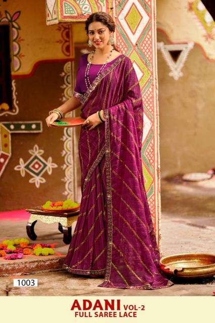 Tulsi adani vol 2 Saree market in Delhi