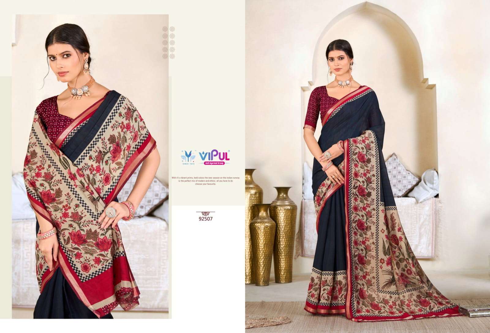 Vipul Monalisa Vol 3 Online saree wholesalers India