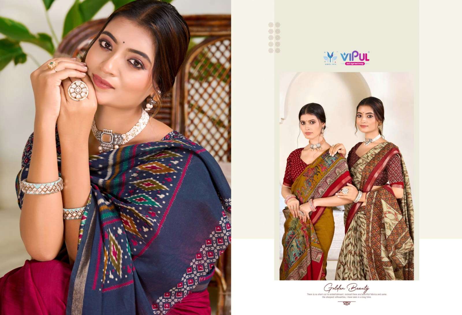 Vipul Monalisa Vol 3 Online saree wholesalers India