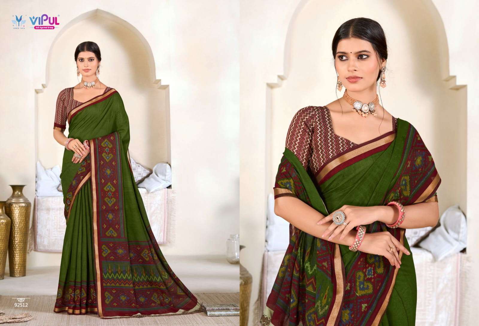 Vipul Monalisa Vol 3 Online saree wholesalers India