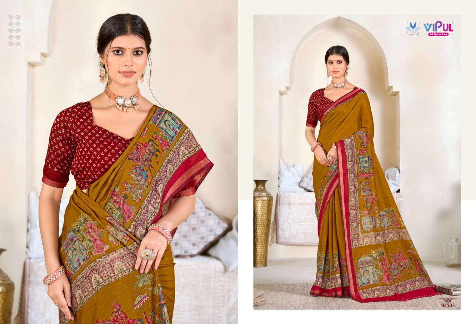 Vipul Monalisa Vol 3 Online saree wholesalers India