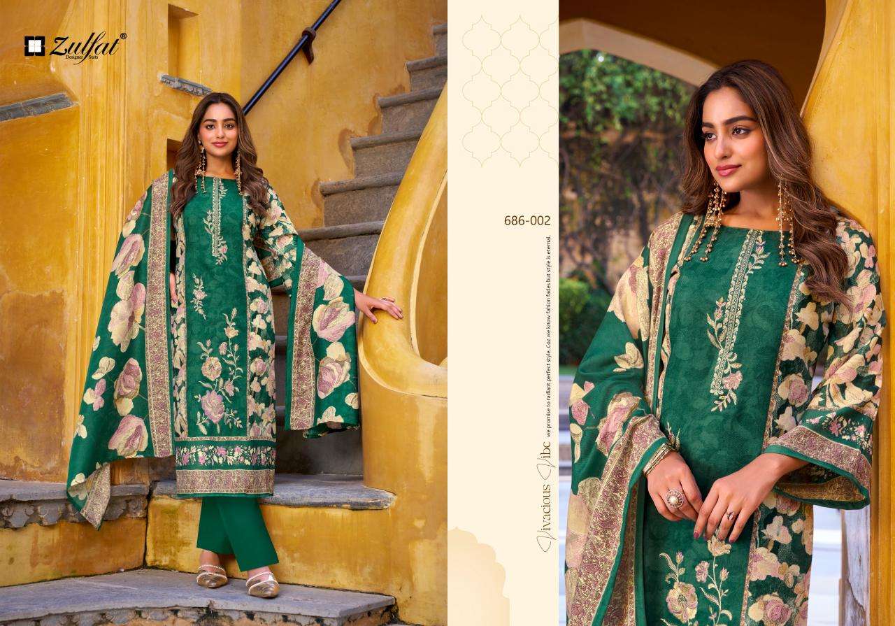 Zulfat kalamkaari Wholesale dress material suppliers in Surat