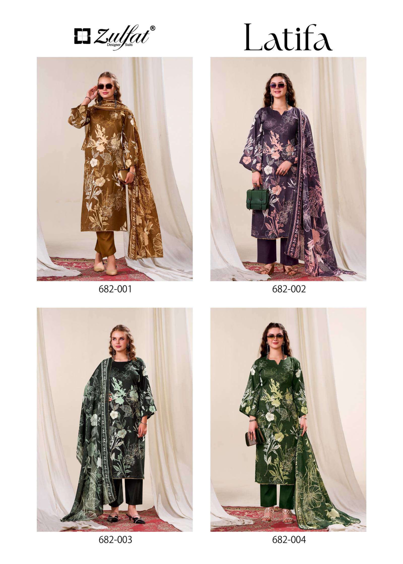 Zulfat Latifa wholesale indian dress supplier