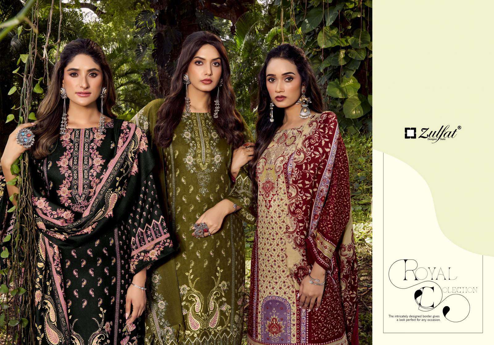 Zulfat Naaz Woollen surat dress wholesale market
