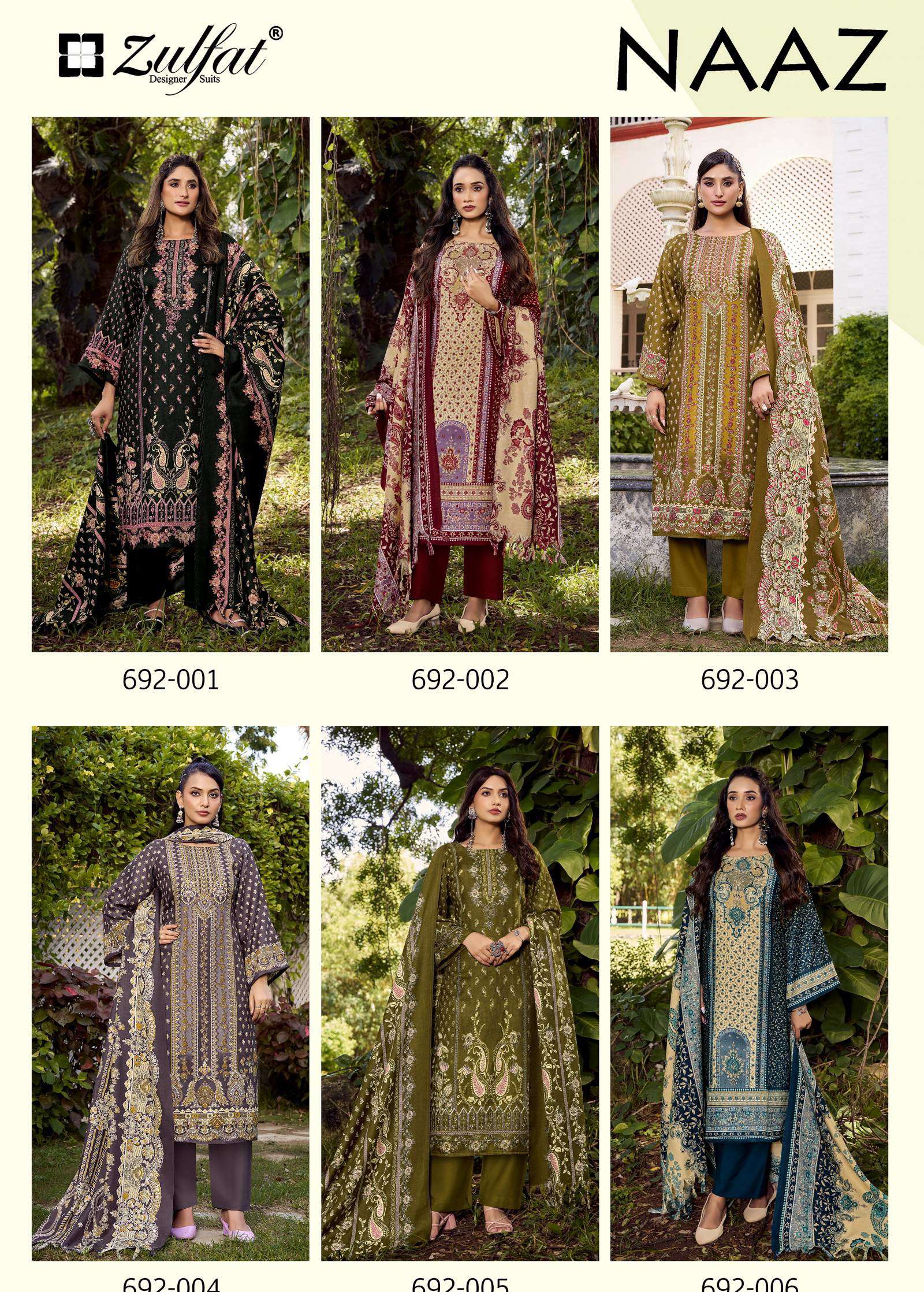Zulfat Naaz Woollen surat dress wholesale market