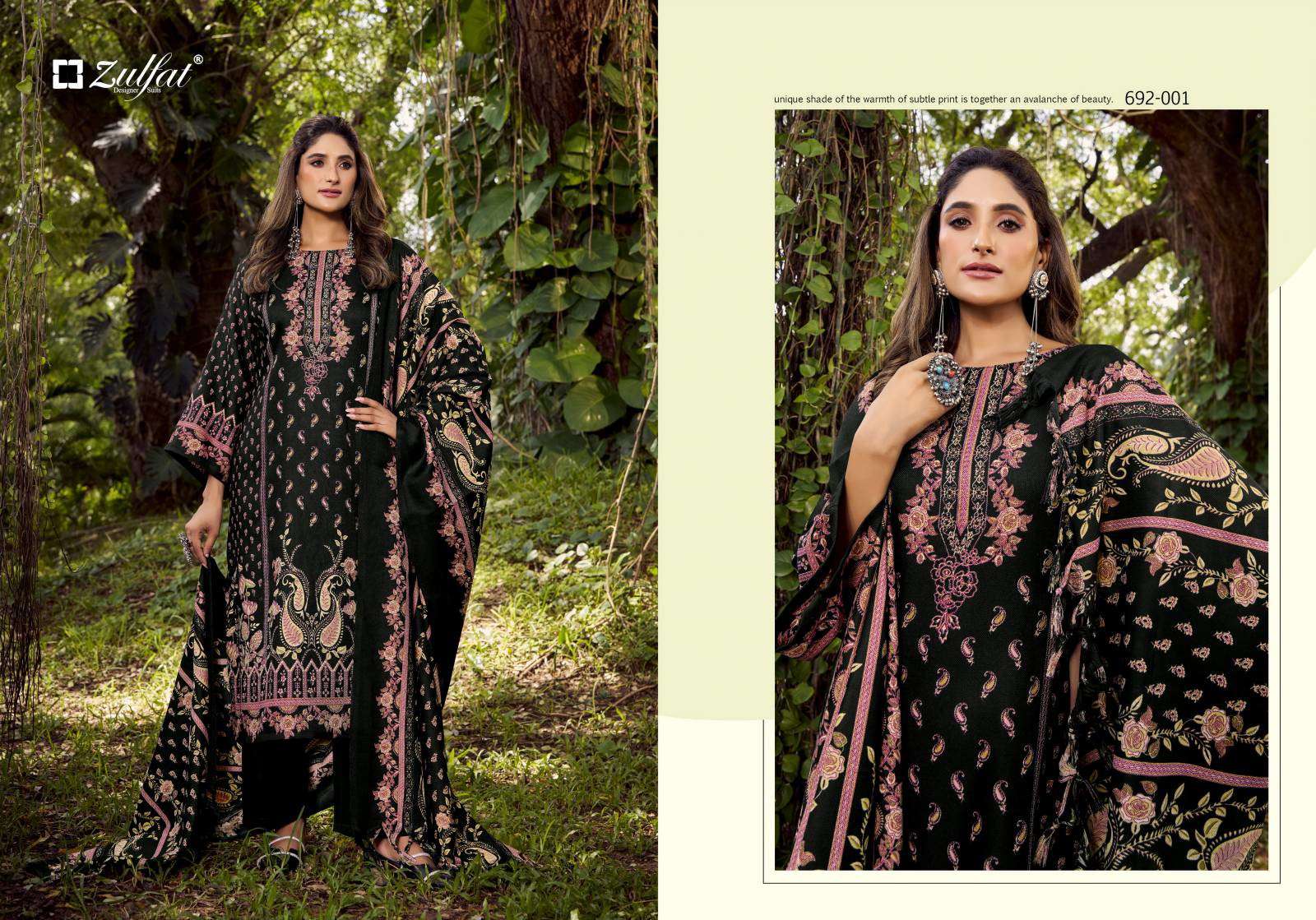 Zulfat Naaz Woollen surat dress wholesale market