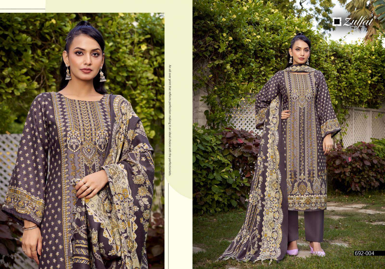 Zulfat Naaz Woollen surat dress wholesale market