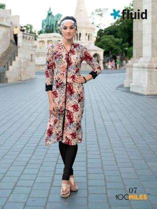 100MILES fluid Wholesale kurti manufacturers