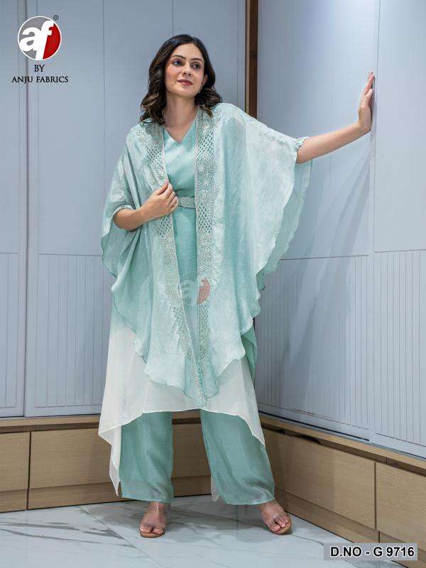 A/f G-9716 designer indo western suppliers in Kolkata