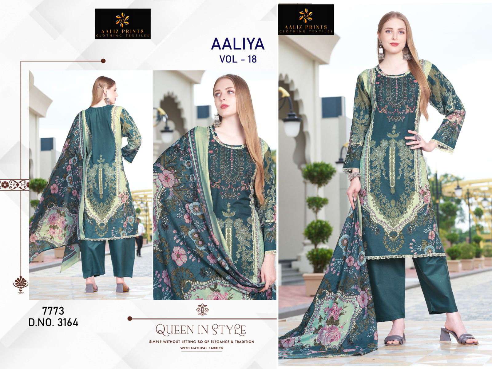 Aaliz Aaliya Vol 18 kolkata wholesale dress material