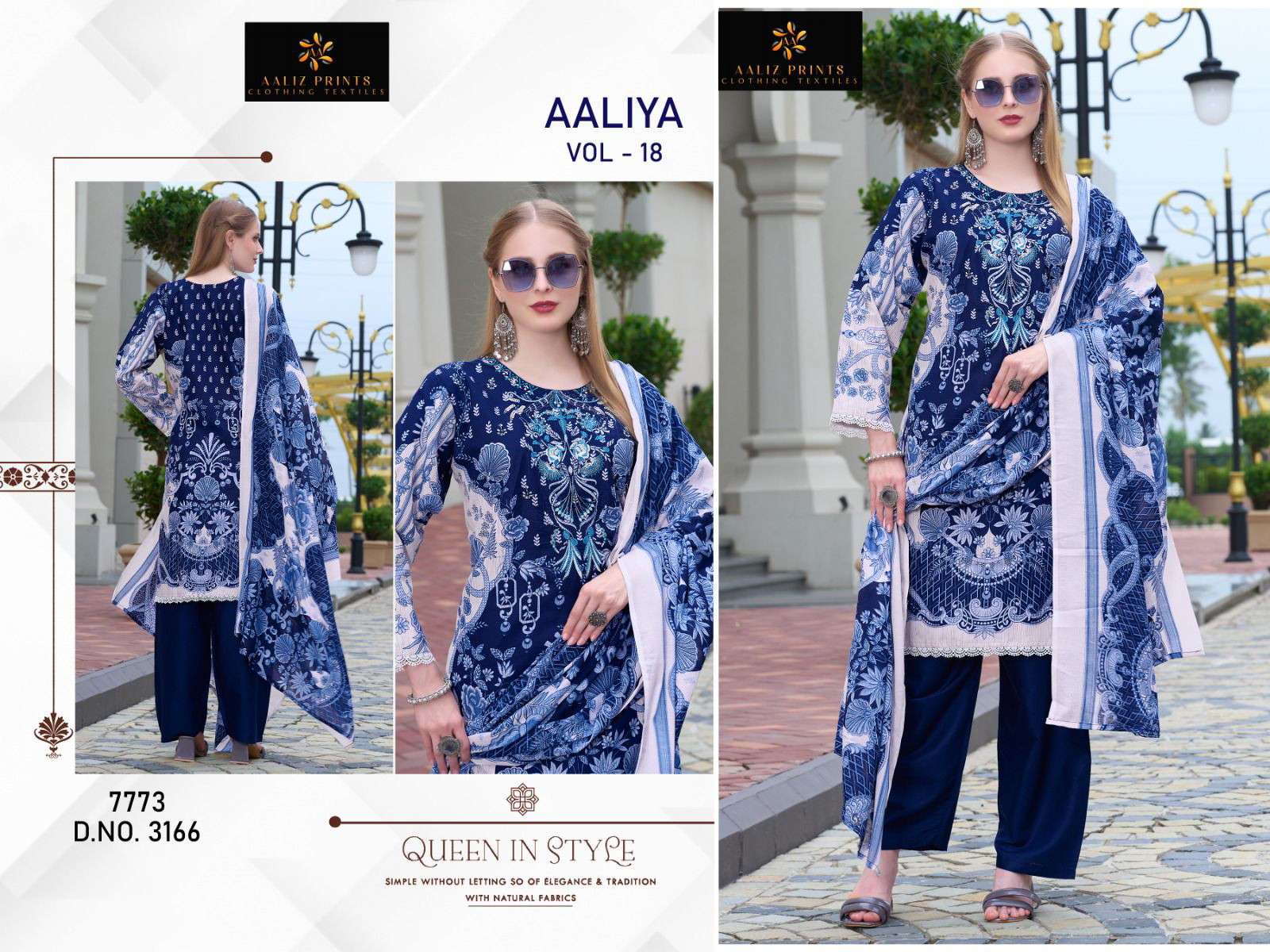 Aaliz Aaliya Vol 18 kolkata wholesale dress material
