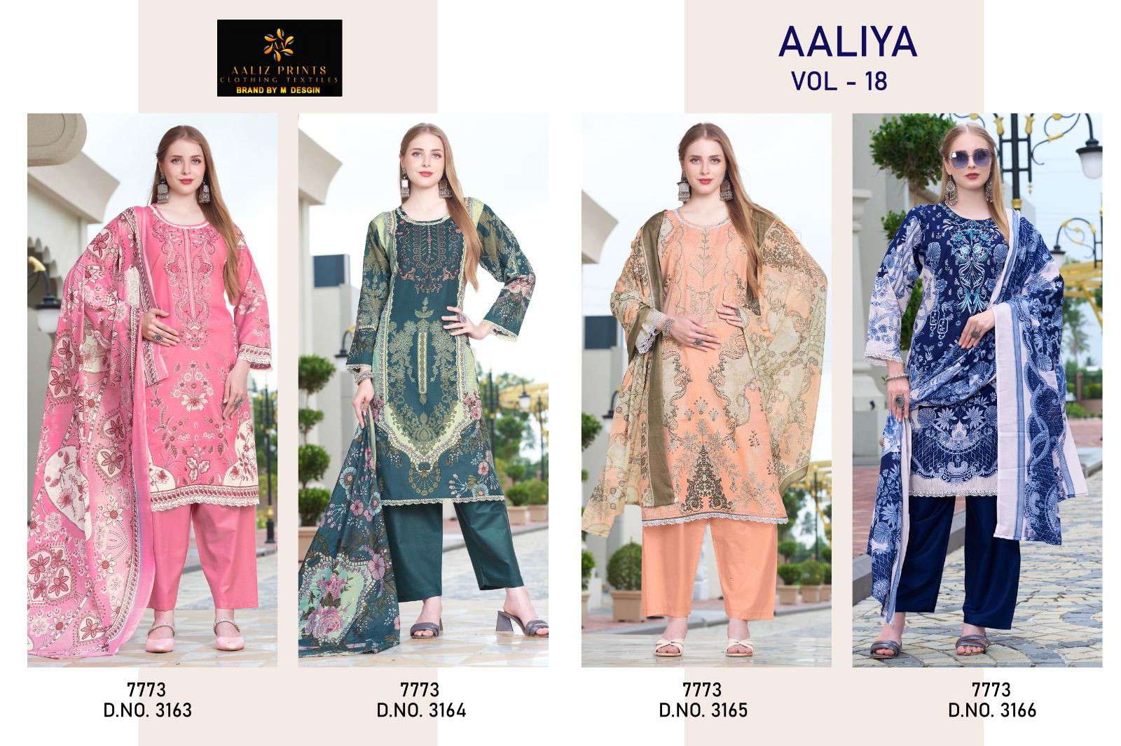 Aaliz Aaliya Vol 18 kolkata wholesale dress material